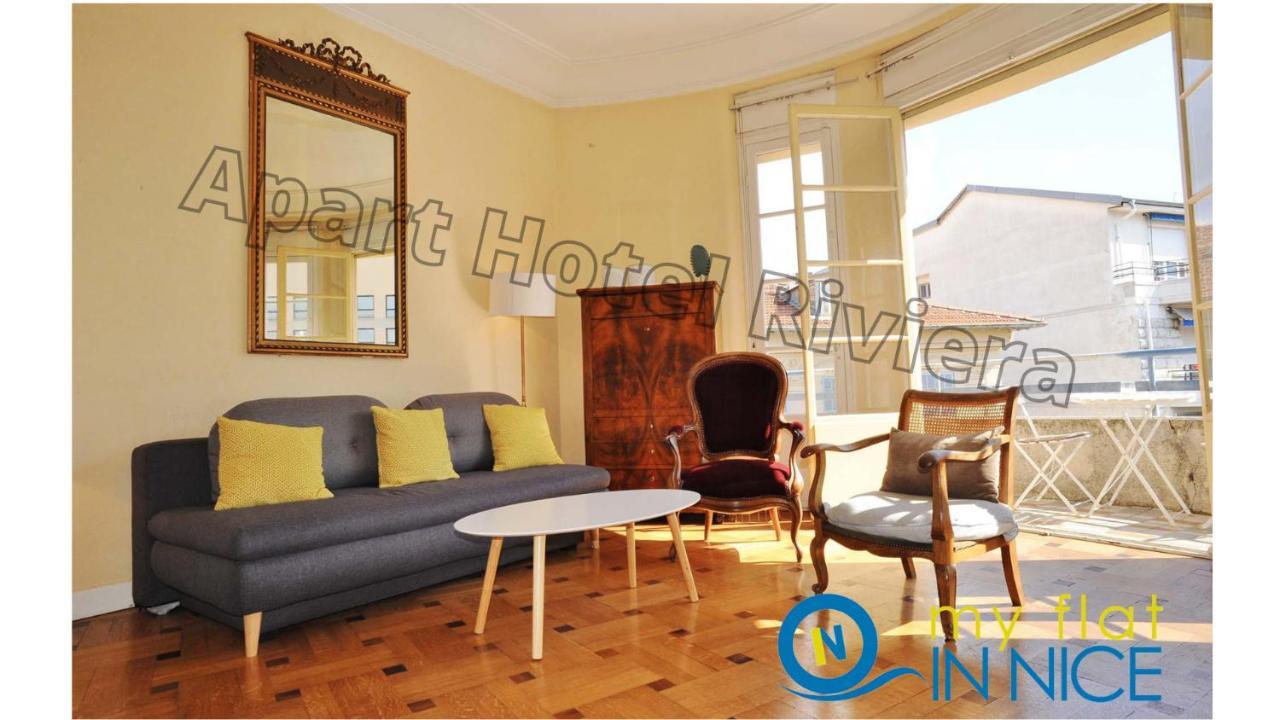 Aparthotel Riviera - Grimaldi - Carre D'Or - Bigger 1 Bedroom Apartement Ac - Balcony - 5Mn Promenade Des Anglais - Balcon Palais Alphonse Karr 1 Ніцца Екстер'єр фото