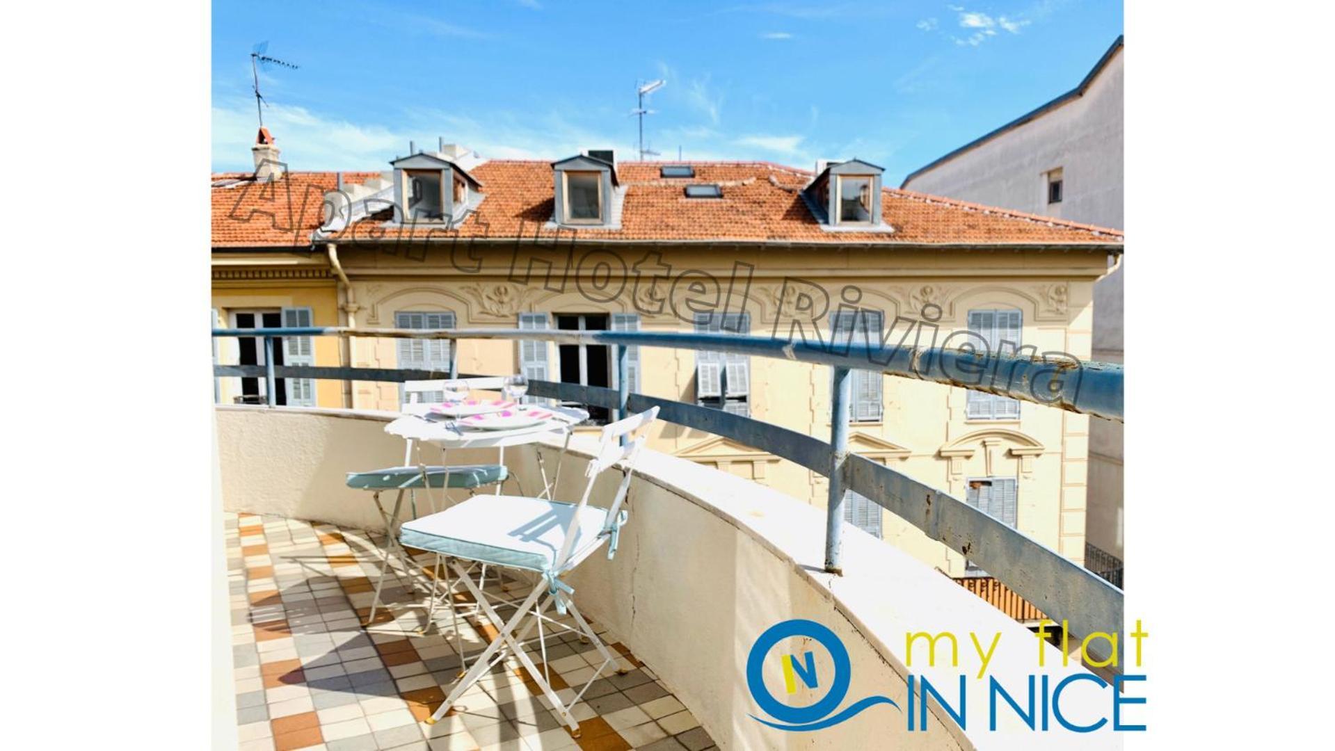 Aparthotel Riviera - Grimaldi - Carre D'Or - Bigger 1 Bedroom Apartement Ac - Balcony - 5Mn Promenade Des Anglais - Balcon Palais Alphonse Karr 1 Ніцца Екстер'єр фото